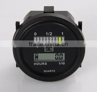 12V/24V, 36V, 48V, 72V Battery Indicator&hour Meter photo-3