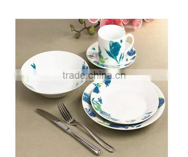 2015 Fine Packaging 16pcs New Design Dinner Set of Plate and Bowl, Cup and Saucer photo-2