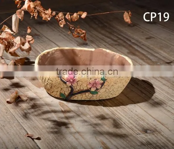 2016 Cement Flowerpot /plant Pot For Yard Art photo-3