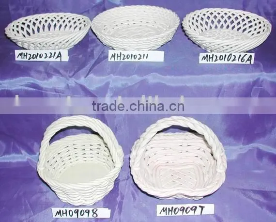 Ceramic Fruit Basket