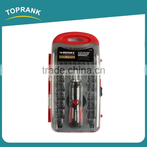 Toprank Trade Assurance Wholesale 50pcs Stubby Mini Rechargeable Screwdriver,Electric Precision Screwdriver Set photo-2