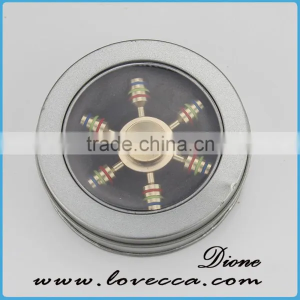 Wholesale Fingers Spinner Brass Toys Copper Brass Fidget Hand Spinner photo-6