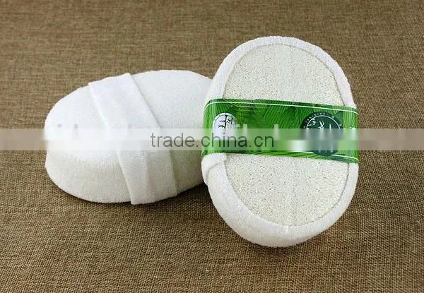 100% Organic Natural Oval Shape Loofah Luffa Loofa Bath Sponge photo-2