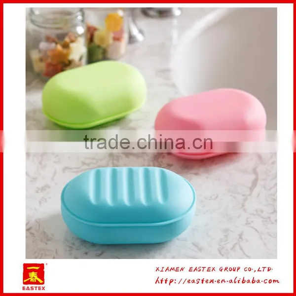 New Style Custom Easy Carry Travel Square Plastic Soap Box/Soap Stand photo-5