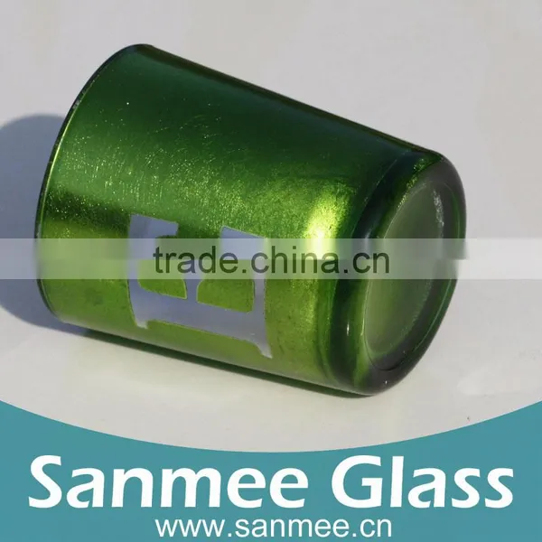 103ml Printed Glass Cup For Candle Wholesale Glassware photo-3