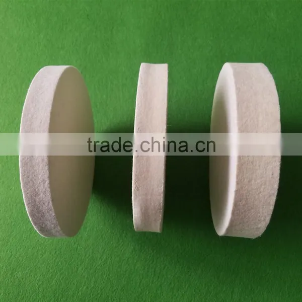 2017 Best Industrial Wool Felt Diamond Stones Polishing Pad in Stock photo-3