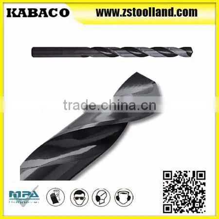 Hot Sell Black Oxide 118 Degree HSS Straight Handle Shank Twist Drill Bit For Metal photo-2