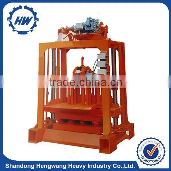 Hollow Brick Making Machine Manually QTJ4-40 Mobile Concrete Block Making Machine photo-6
