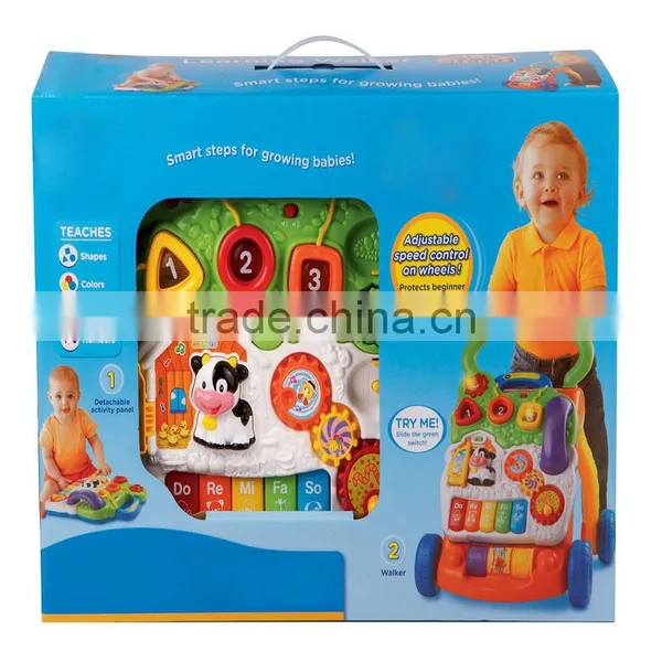 New Cheap Model Baby Sit-to-stand Plastic Muscial Removable Walker Part for Sale photo-5