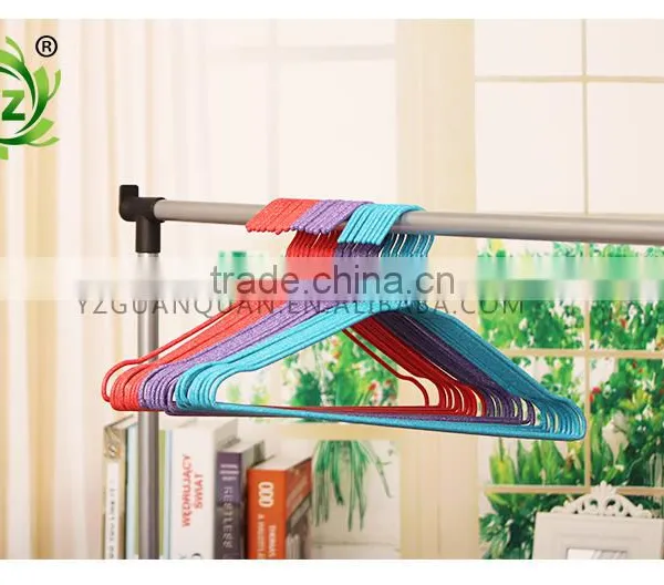 A360 2017 High Quality Clothes Hanger/metal Pvc Coated Laundry Hangerr/Metal PVC Hanger With Curved Shape photo-5