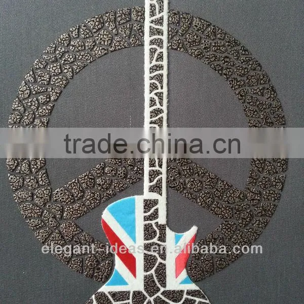 2015 Leather Guita Heat Transfer Design Decoration Motif on Garment photo-2