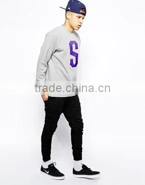 Plain Custom Fashion Crewneck Sweatshirt photo-2