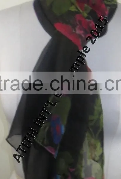 Indian Silk Scarf photo-2