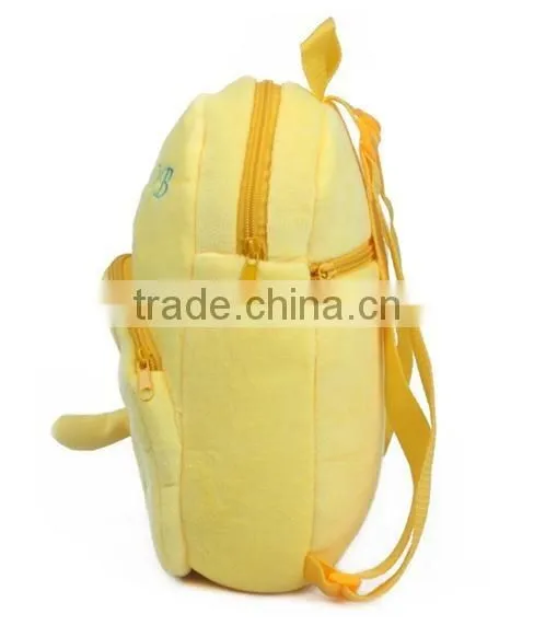 Fashion! Yellow Cartoon School Bag Cheap Backpacks With Wheels Backpack Child photo-4