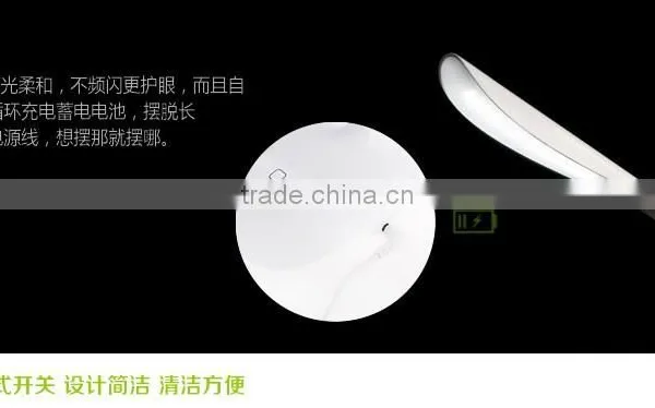 HOT LED Touch On/off Switch Desk Lamp Children Eye Protection Student Study Reading Dimmer Foldable Rechargeable Led Table Lamps photo-3