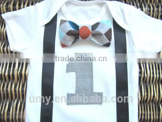 Custom 1 Year Old Birthday Dress For Baby Boy Party Outfit photo-2