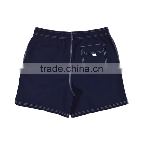 Men Microfibre Peach Base Style Boardshorts, 100% Polyester Solid Color Board Short photo-2