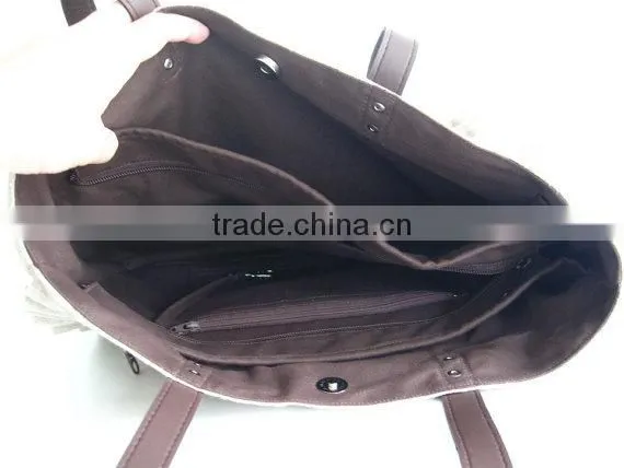 Wholesale Natural Color Linen Tote Bag photo-4