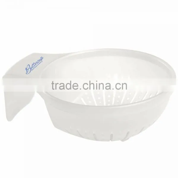 USA Made Over-The-Sink Strainer - Attaches to Center Divide of Double Basin Sink and Comes With Your Logo photo-5