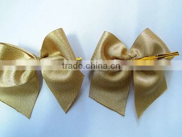 Modern Hot Sale Decoration Min Ribbon Bow With Pearl photo-5