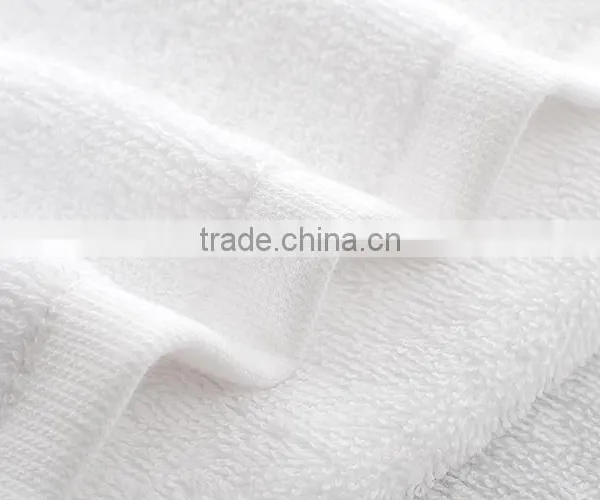 100% Combed Cotton White Face Towel for Hotel and Spa photo-4