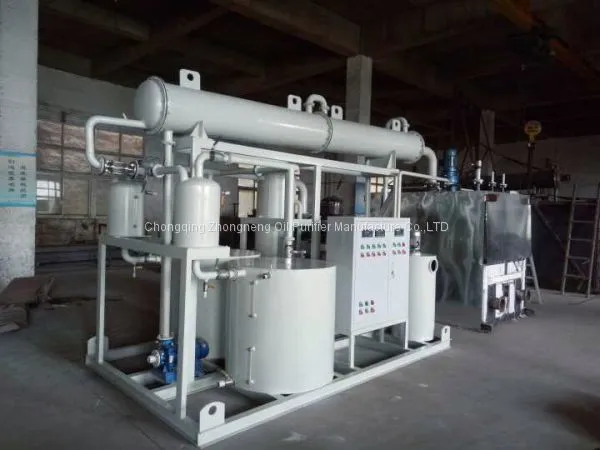 BOD Black Dirty Oil Distillation Machine, Base Oil Producing Plant photo-4