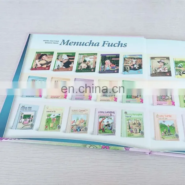 China Manufacture Hardcover Full Color Series Story Book Printing With Custom Hardcover photo-2