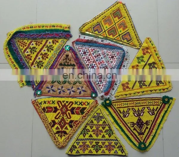 (KP-3013) Kuchi Vintage Patches, Kuchi Dress Panel