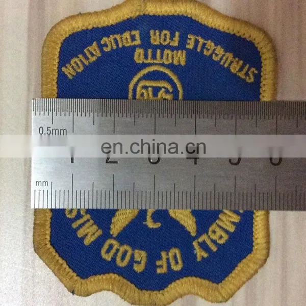 Customized Fabric School Embroidery Badges photo-6