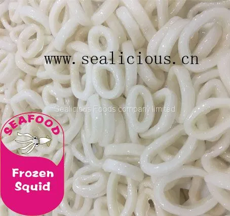 Frozen Ring Squid Wholesale Cleaned Skinless photo-2