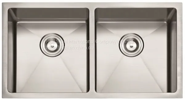 Double Bowl Kitchen Stainless Steel Sink