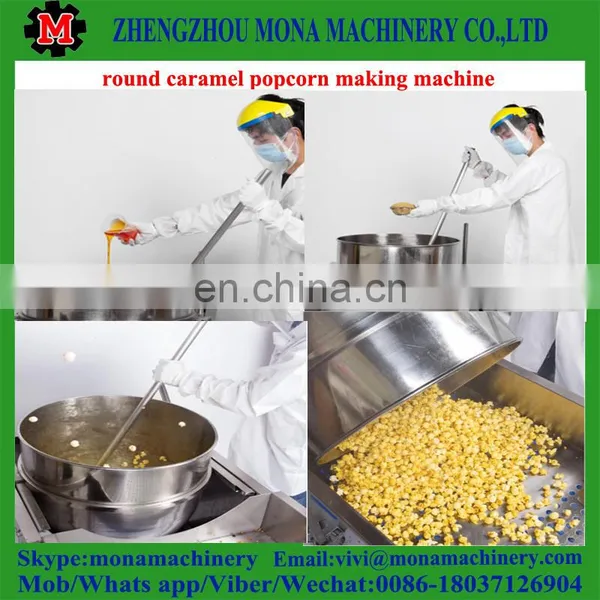 Commercial Kettle Popcorn Machine/Supply Industrial Popcorn Making Machine/popcorn Maker Machine photo-6