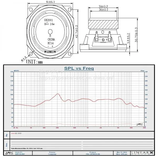 Good Sale 5'' Low Mid Multimedia Speaker 8ohm 16w Woofer Speaker Parts photo-5