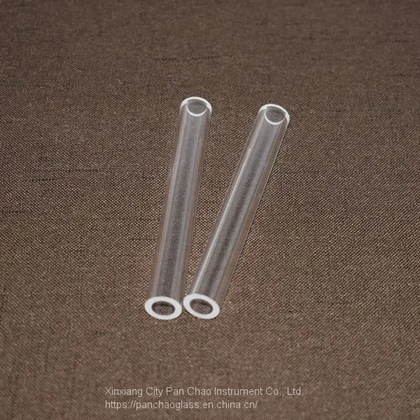 Deep processing customized clear quartz glass tube