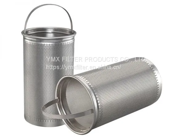 Stainless Steel Wire Mesh Strainer Basket Perforated Baskets Wholesale Filters & Baskets