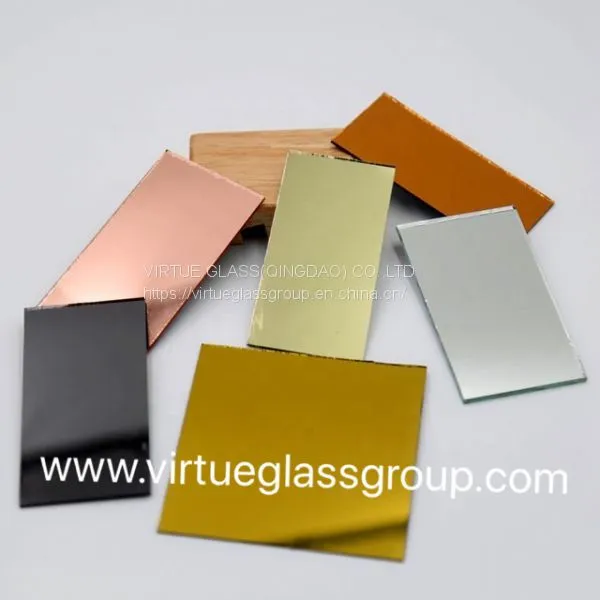 0.1mm-6.0mm 8.0mm Copper Free Silver Glass Mirror photo-2