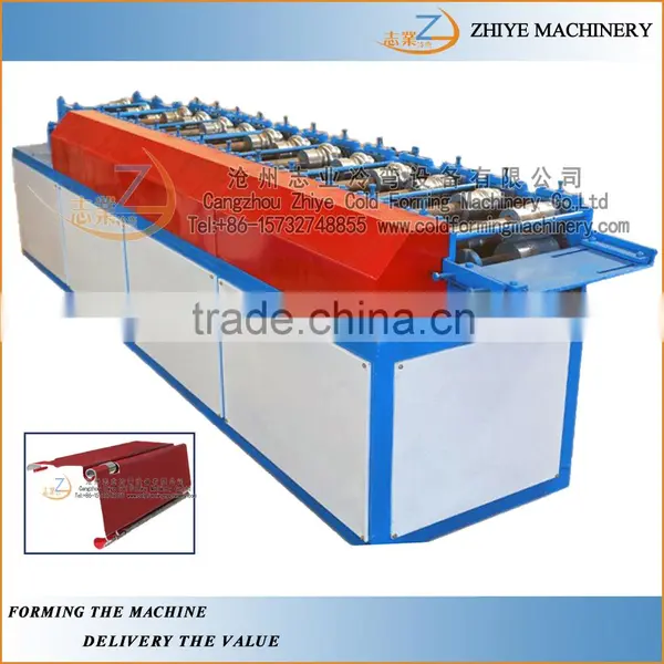 Steel Roll-up Shutter Door Roll Forming Machine/ High Quality Roll-up Door Slat Making Machine photo-4
