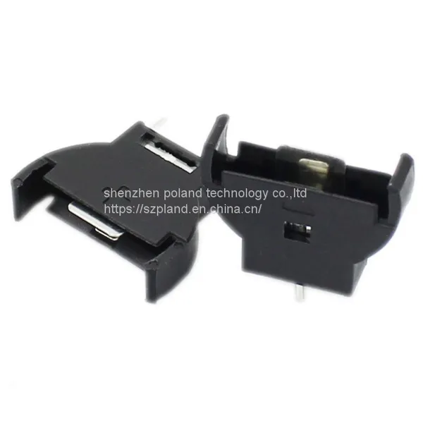 Cr1220 CR2032 button battery box 3V button patch battery holder shell battery button battery