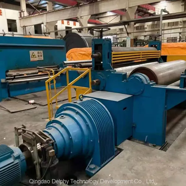 Used Rubber Conveyor Belt Production Line photo-5