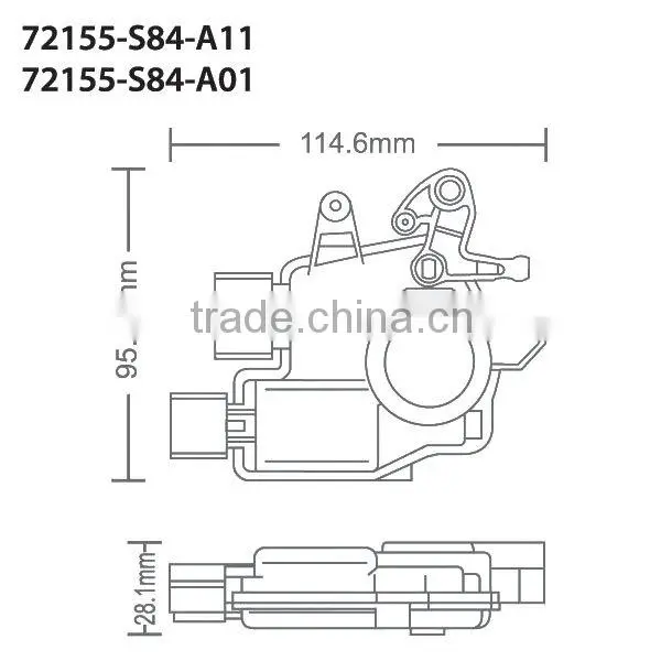 Car Door Lock for Hond a photo-3