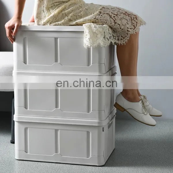 2022 Storage Box Kids With Handle Outdoor Multi-function Foldable Storage Plastic Gift Box Other Storage Boxes & Bins