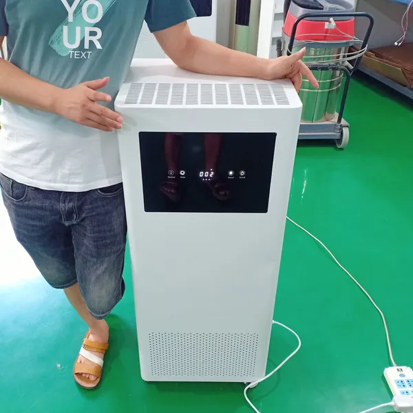 Portable HEPA Air Purifier PM2.5 Room Office Smart Design Air Purifier With UV WIFI photo-3