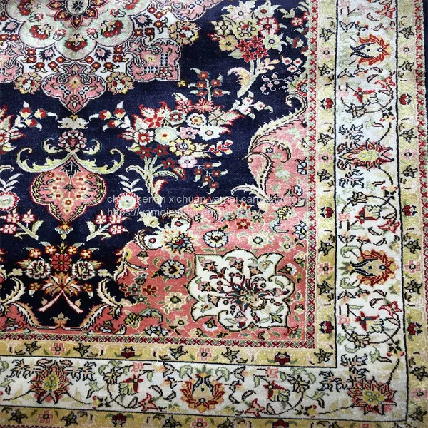 Yamei Lagend Persian Silk Carpet and Rug 3x5ft photo-3
