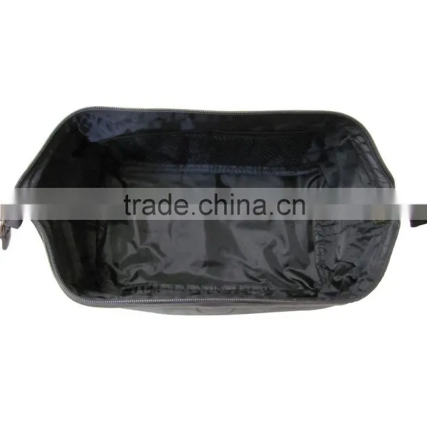 Guangzhou Supplier Leather Toiletry Bag Mens Wash Bag Travel Organizaer Bag photo-4