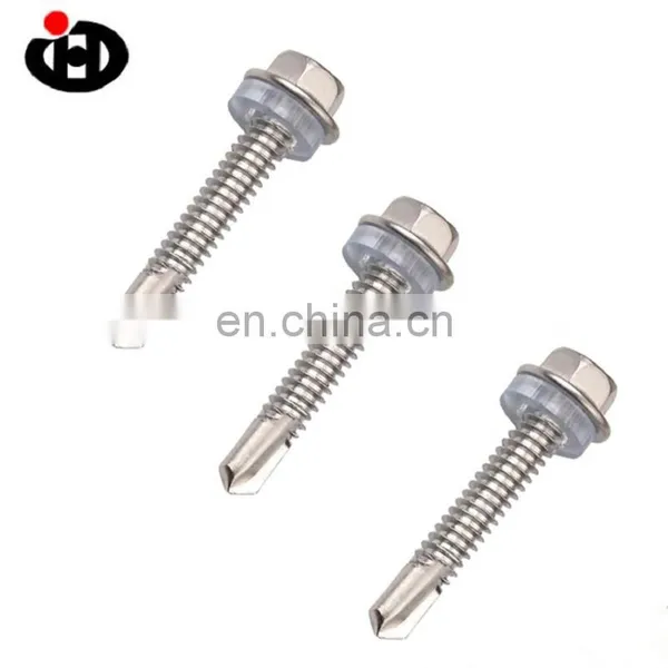 Hot Sale JINGHONG Stainless Steel Self Tapping Roofing Screw photo-3