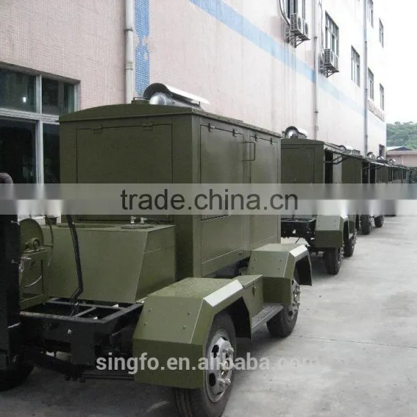 40KVA Tailer Type Magneticl Power Diesel Generators With CE Certification and 1103A-33TG1 Engine for Sale photo-2