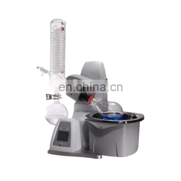 RE100-Pro Precise Chemical Resistant Double PTFE System Industrial Mini Rotary Evaporator With Timer Function photo-4