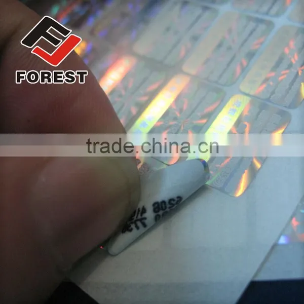 Supplied Hot Stamping Hologram, Hot Stamping Foil Label, Scratch Hologram Sticker Quality Choice photo-2
