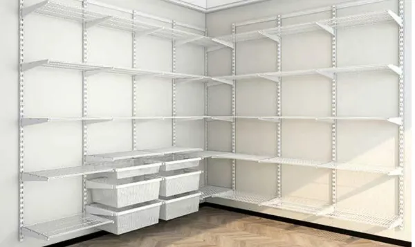 Wardrobe Home Furniture Metal Clothes Wardrobe Closet, Bedroom Hanging Cloth Storage Wire Rack Wire Closet photo-2