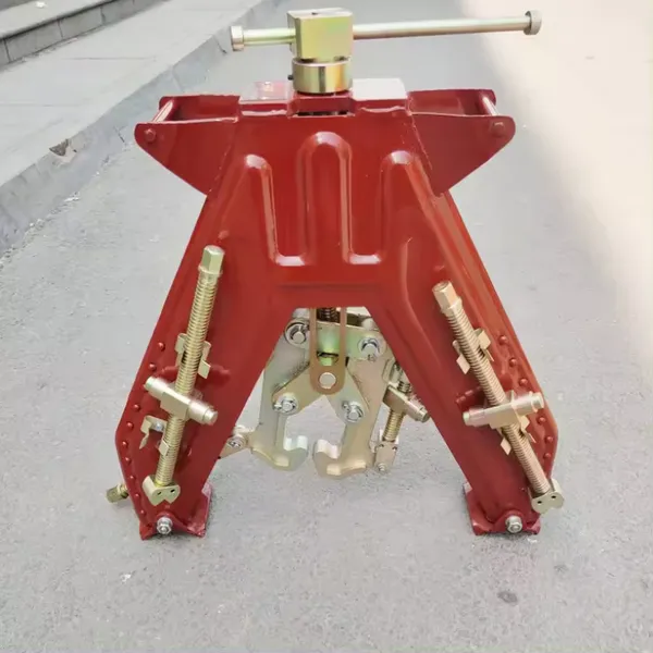 A-Frame Rail Aligner for Rail Welding Process